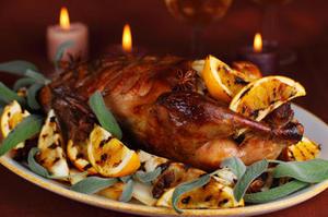 Orange-Honey Glazed Duck